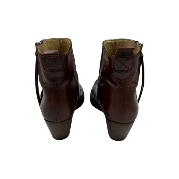 ACNE STUDIOS Pistol Short Boot Chesnut 36/6 - Picture 9 of 10